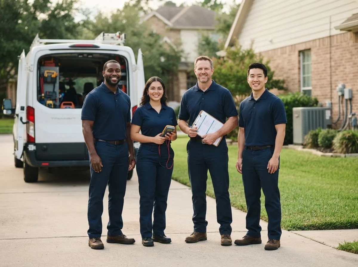 Certified HVAC technician near Van Alstyne, TX